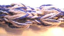 Rope knitting Drop Stitch patten