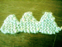 knit flower
