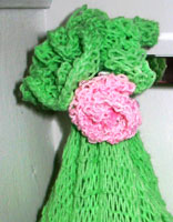 knit flower