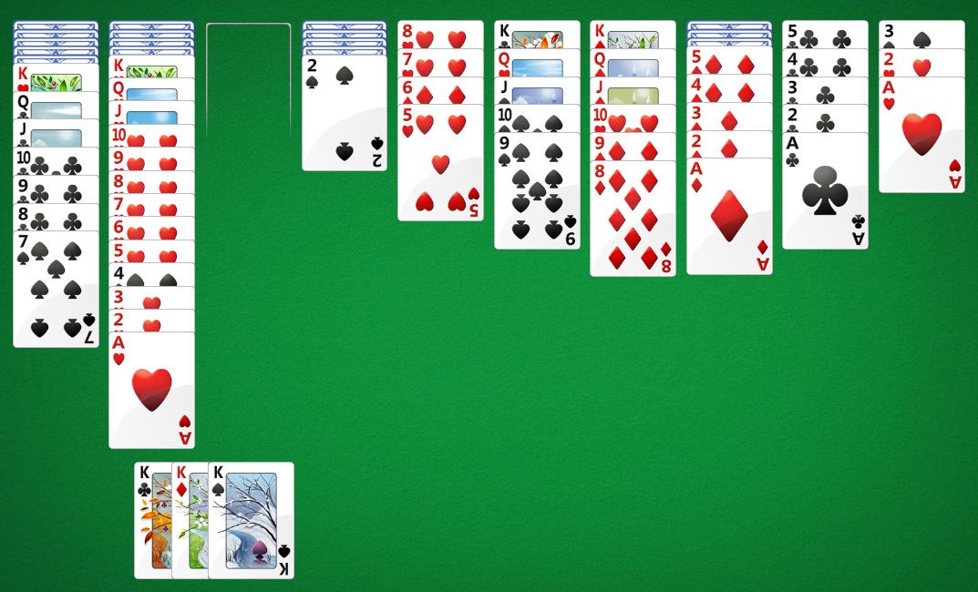⭐ Spider Solitaire 4 Suits Impossible - play solitare online