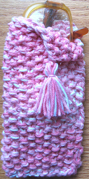 Knit A Glasses Case from Country Naturals
